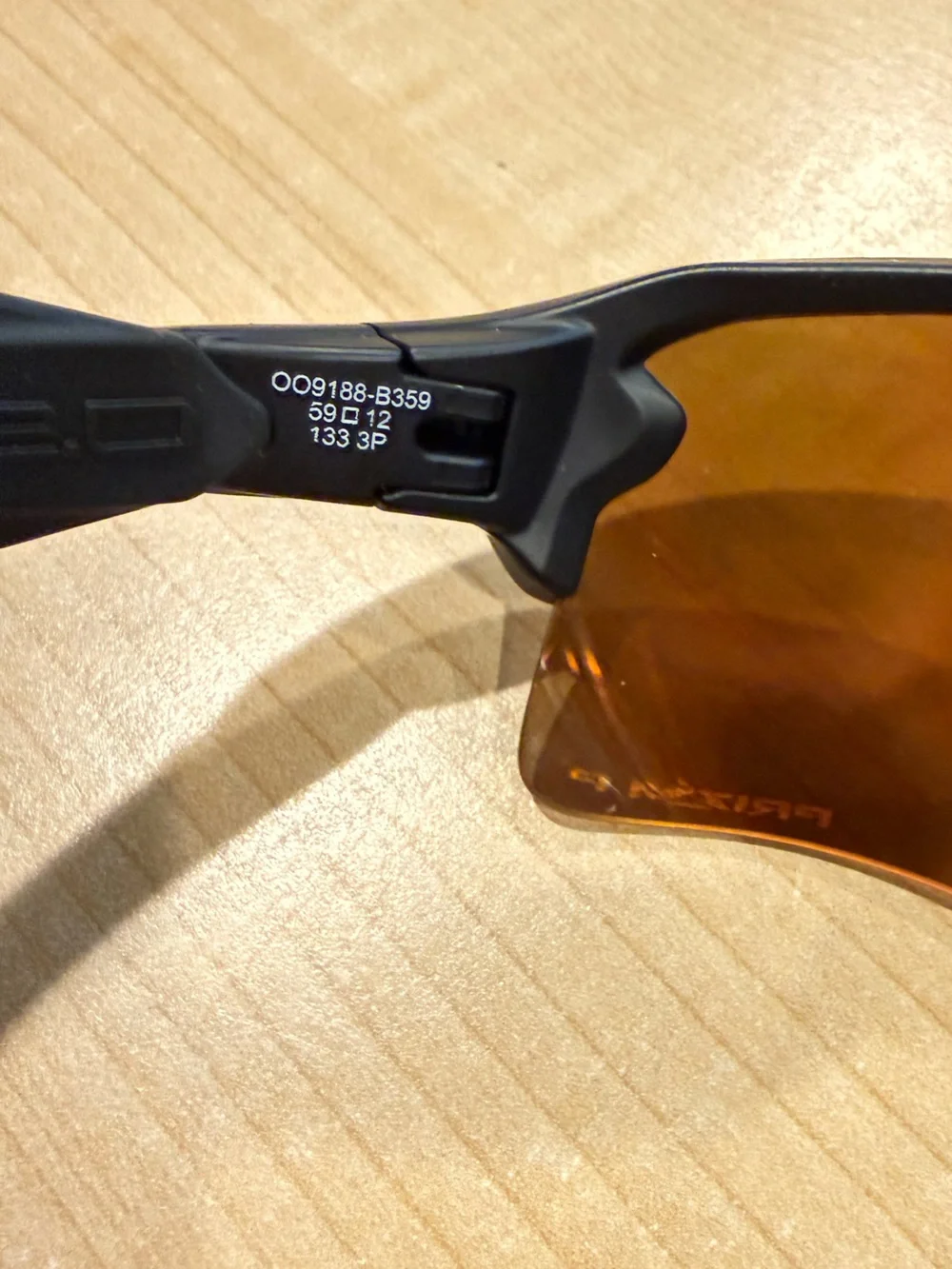 Oakley Sport Sunglasses with Orange Mirrored Lenses and Black Case